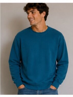 Lee blue crewneck large